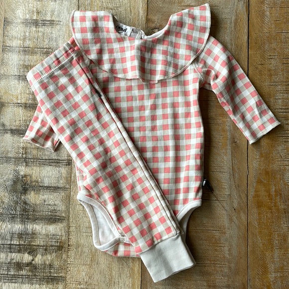 Oeuf Other - Like new Oeuf baby girl outfit 0-6m
